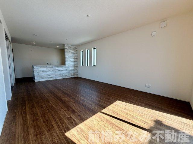 【新築】前橋市富士見町時沢第3　１号棟(全１１棟)　クリエートの家　新築建売分譲の居間・リビング|ゆったり過ごせるリビングです