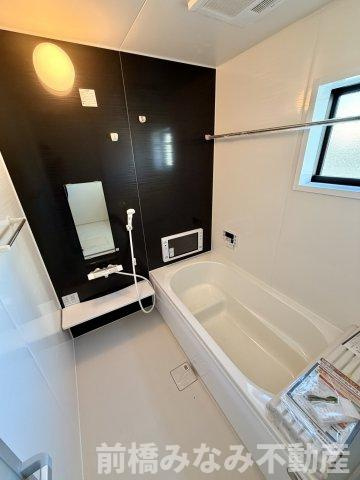 【新築】前橋市富士見町時沢第3　６号棟(全１１棟)　クリエートの家　新築建売分譲の浴室|お風呂で日々の疲れを落としましょう