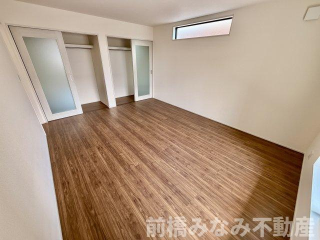 【新築】前橋市富士見町時沢第3　６号棟(全１１棟)　クリエートの家　新築建売分譲の洋室|明るい洋室です