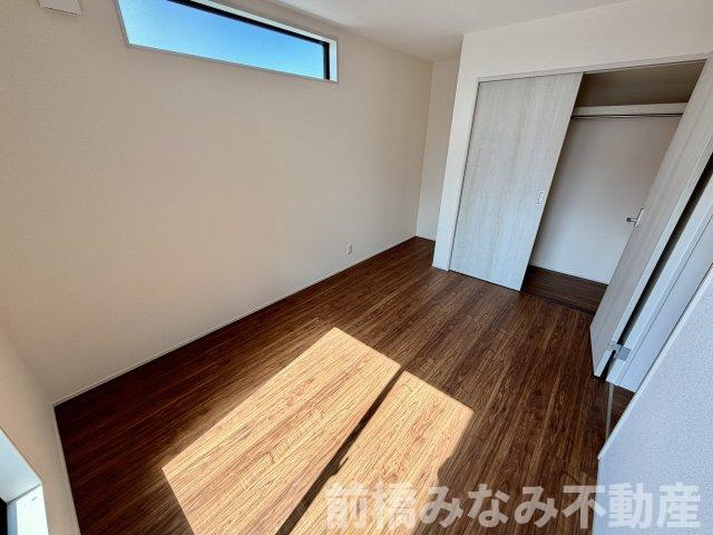 【新築】前橋市富士見町時沢第3　６号棟(全１１棟)　クリエートの家　新築建売分譲の洋室|ゆったりした洋室です