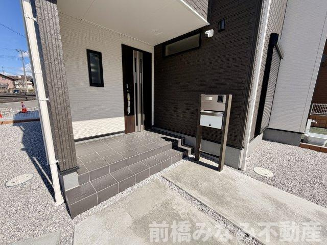 【新築】前橋市富士見町時沢第3　６号棟(全１１棟)　クリエートの家　新築建売分譲の玄関|ゆったりとした玄関です