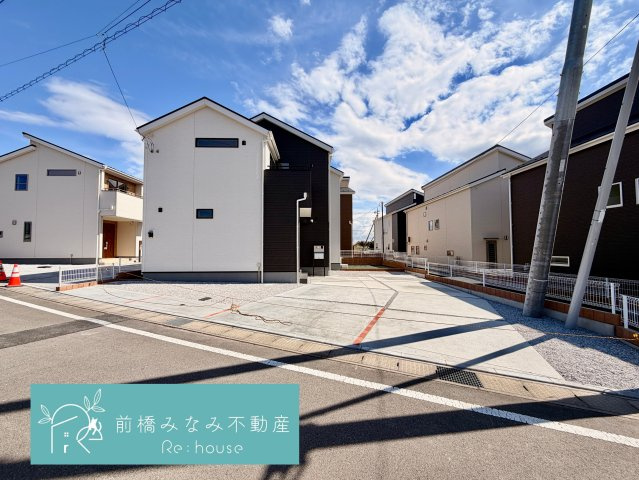 【新築】前橋市富士見町時沢第3　６号棟(全１１棟)　クリエートの家　新築建売分譲の外観|落ち着いた雰囲気の外観です