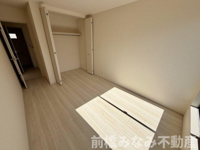 【新築】前橋市富士見町時沢第3　９号棟(全１１棟)　クリエートの家　新築建売分譲の洋室|ゆったりした洋室です