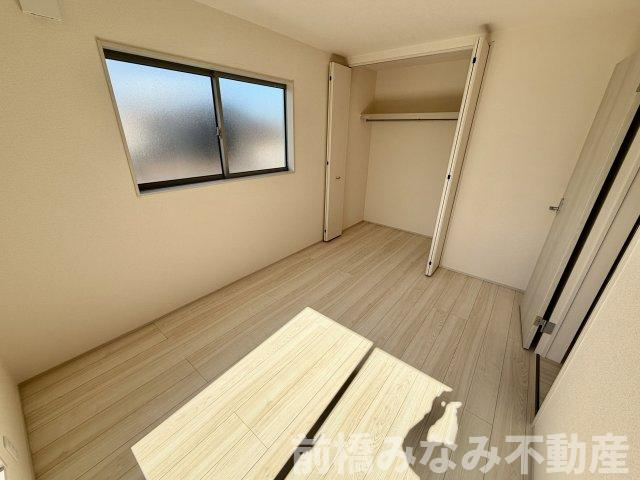 【新築】前橋市富士見町時沢第3　９号棟(全１１棟)　クリエートの家　新築建売分譲の洋室|広々とした洋室です