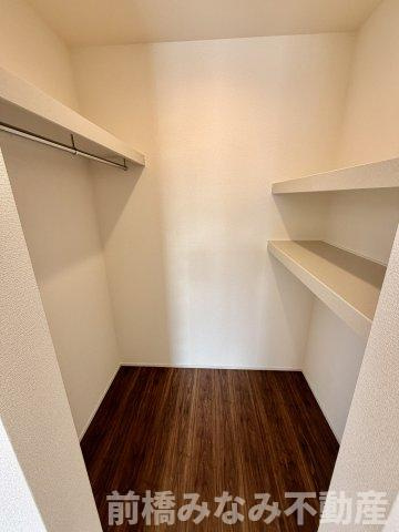 【新築】前橋市富士見町時沢第3　１０号棟(全１１棟)　クリエートの家　新築建売分譲の収納|収納のためのスペースです