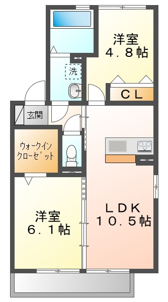メゾン・シュシュの間取り