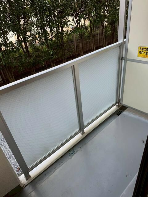 ネオコーポ高円寺のバルコニー