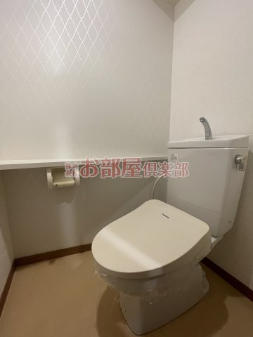 ロッヂングスオークのトイレ|ゆったりとした空間のトイレです
