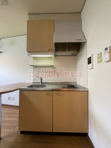 ロッヂングスオークのキッチン|キッチンです