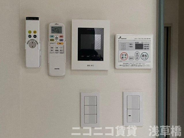ハーモニーテラス成田東Ⅲのセキュリティ|106号室イメージの為、現状を優先致します。