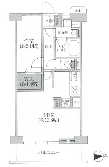 【間取り】 | 赤羽スカイハイツ