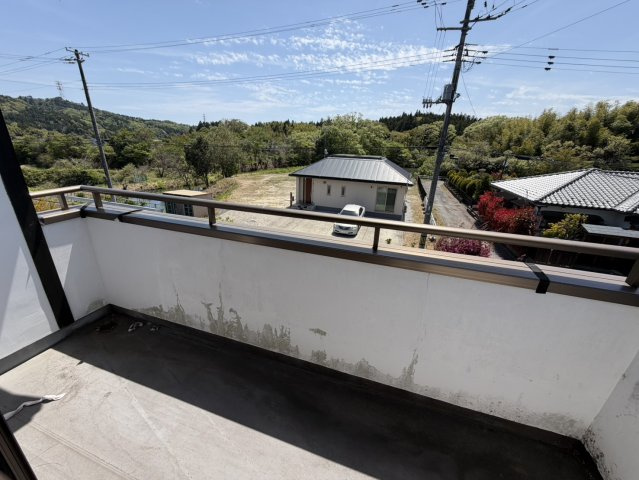山田町塙沢戸建のバルコニー