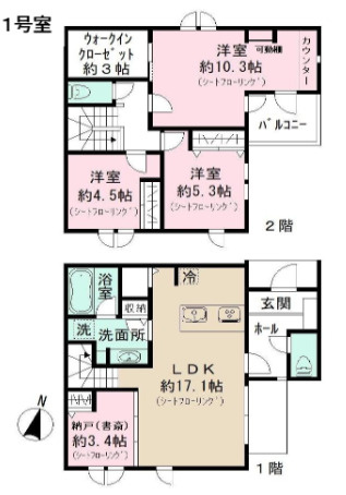 PROPRIA大濠の間取り