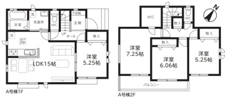 【間取り】 | 所沢青葉台　全1棟