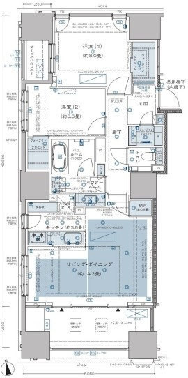 【間取り】 | グランドヒルズ南青山
