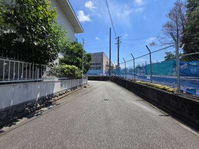 【前面道路含む現地写真】 | 加古川市平岡町新在家新築