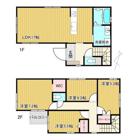 【間取り】 | 加古川市平岡町新在家新築
