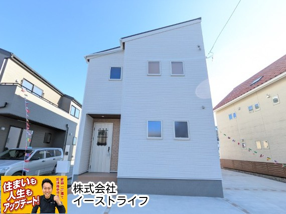 【新築戸建】　いわき市平祢宜町1期　全2棟の外観