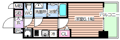 【間取り】 | プレサンス新大阪ザ・シティ