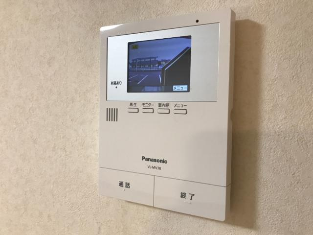 ワンロード・加茂川のセキュリティ|カメラ付インターホン