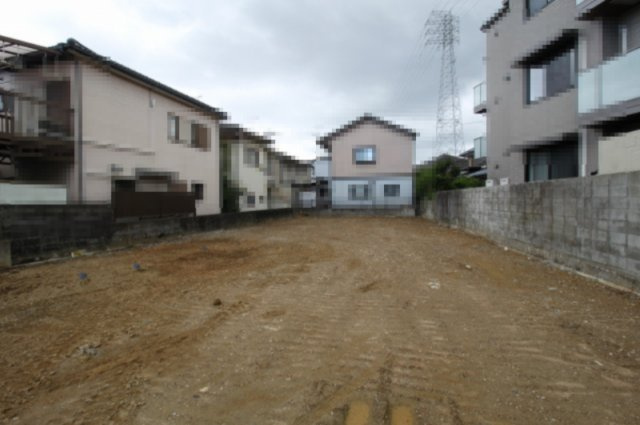 高知市中万々　新築戸建　①（全2区画）の外観|①　土地面積　202.27㎡（約61.18坪）建物面積　103.02㎡（約31.16坪）