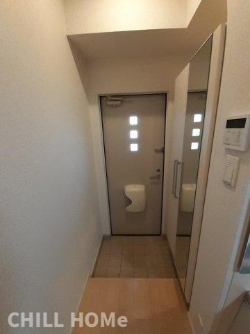 コンフォリアⅡの玄関|当社、チルホームのHPもご覧ください(^^)/物件情報多数♪
