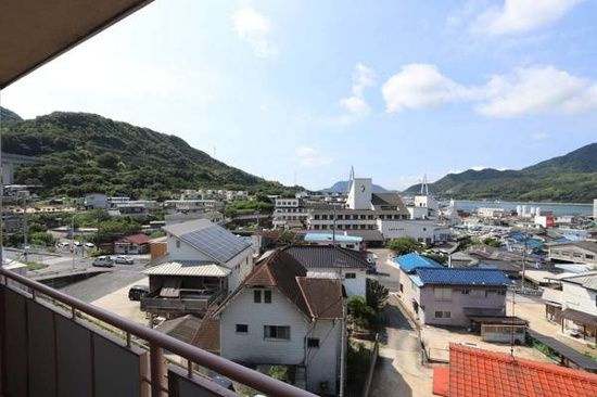 ビレッジハウス中庄2号棟の展望