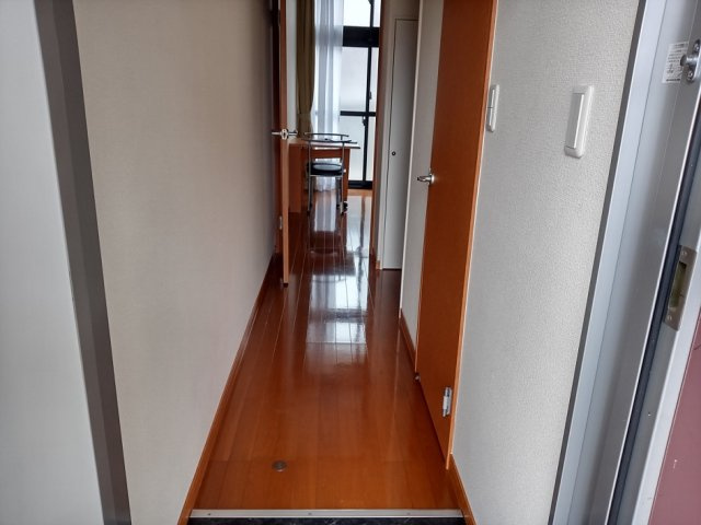 レオパレスピースフル　稲月の玄関
