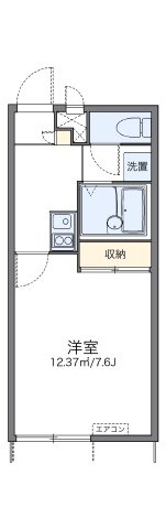 レオパレスひまわりの間取り