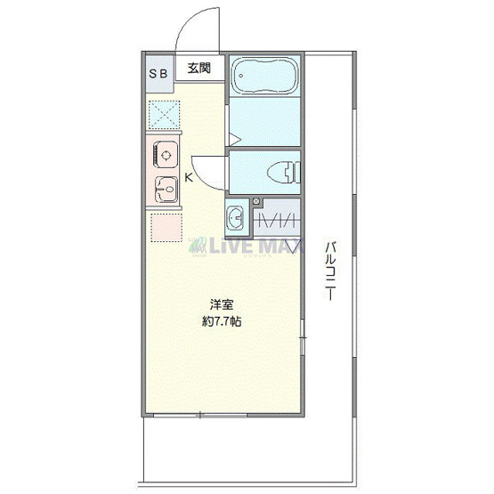 【間取り】 | ラフィーネ反町