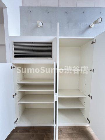 エルフレア駒沢の収納|大きなものも収納できそうです