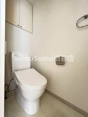 エルフレア駒沢のトイレ|ゆったりとした空間のトイレです