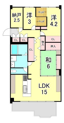 岡本エクセルの間取り