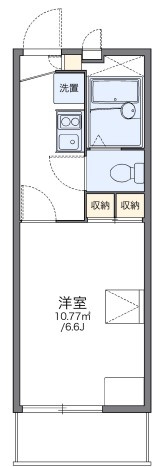 レオパレスジュノス芦屋の間取り