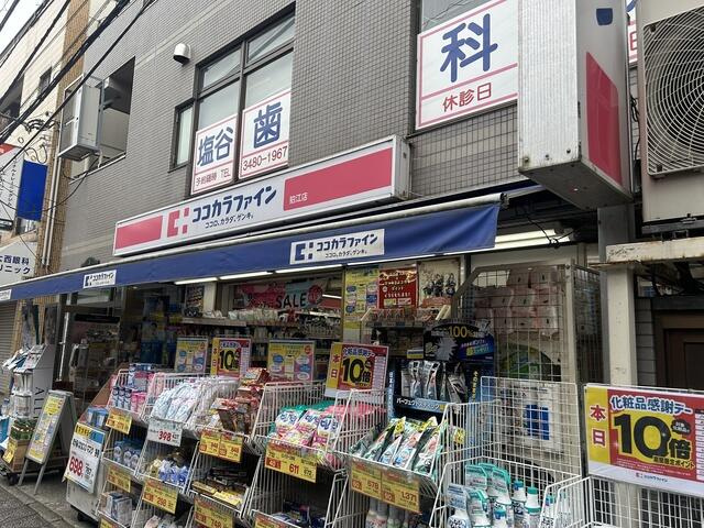 狛江市駒井町１丁目のアパートの周辺