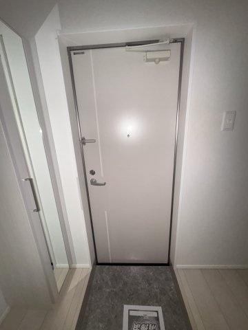 ハーモニーテラス本庄町の玄関
