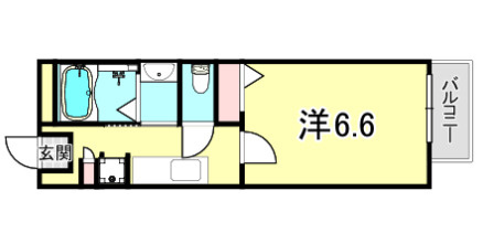 hillcrestの間取り