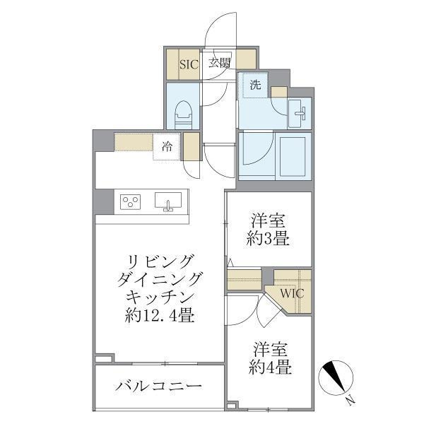 La　Perla　Meguro-higashiyamaⅡの間取り