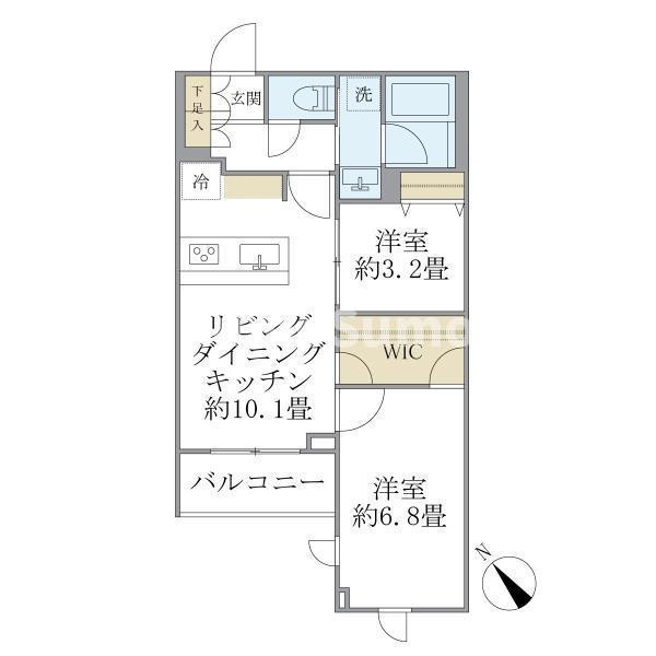 La　Perla　Meguro-higashiyamaⅡの間取り