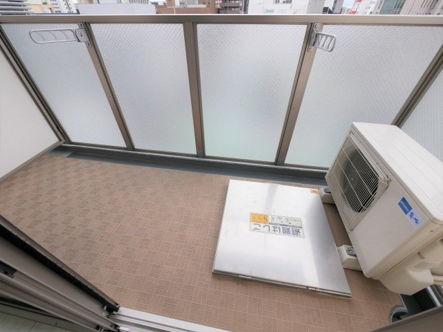 フレンシアノイエ内本町のバルコニー