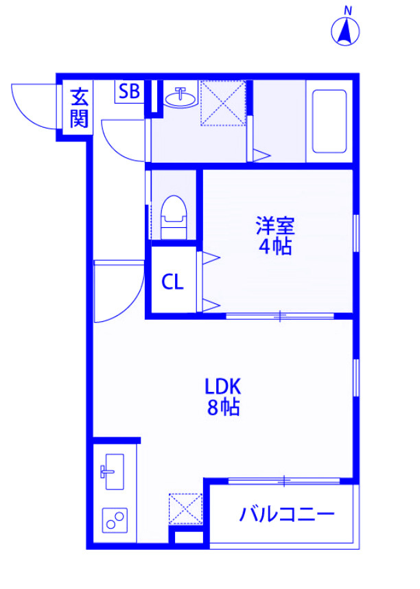 NKクレール宮原町の間取り