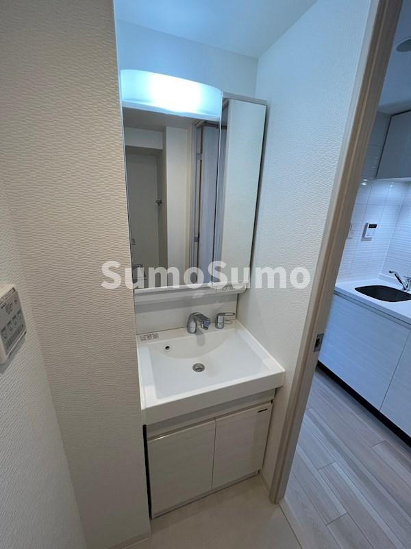 S-RESIDENCE難波大国町Deuxの洗面所