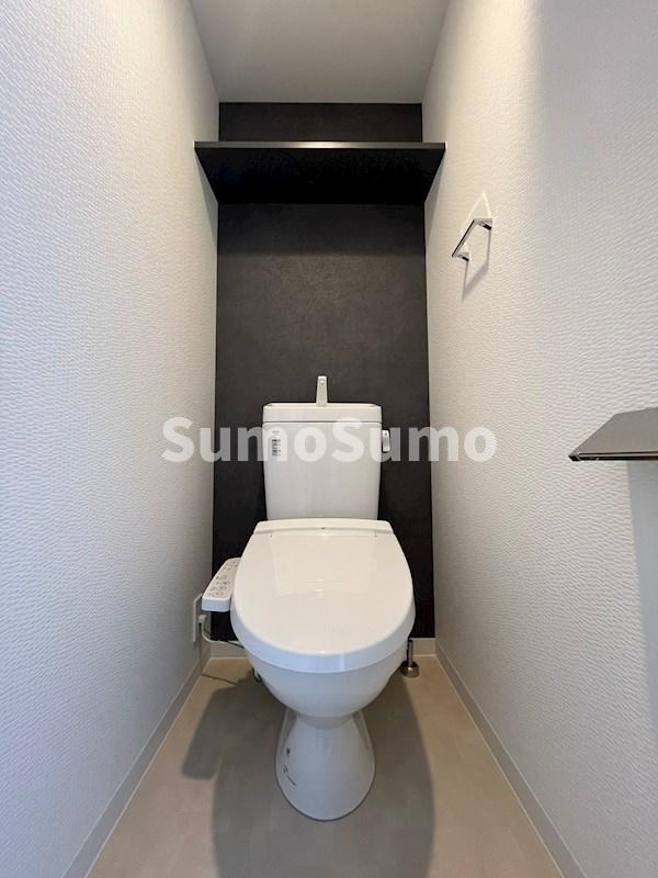 S-RESIDENCE難波大国町Deuxのトイレ