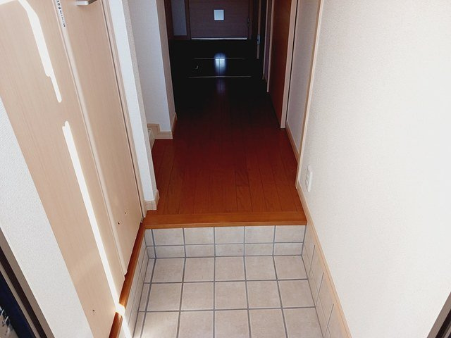 きれいな玄関です