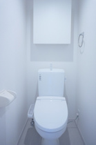 ゆったりとした空間のトイレです