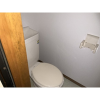 清潔感のあるトイレです