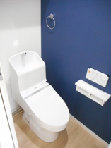 シンプルで使いやすいトイレです