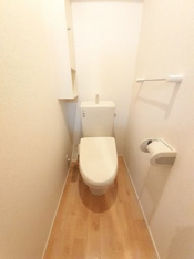 トイレもきれいです