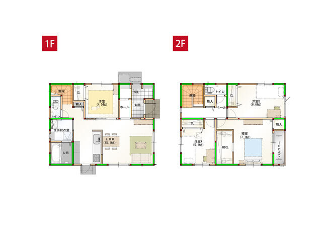 【間取り】 | 新築住宅　高知市中万々①