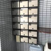 整然とならんだメールボックス